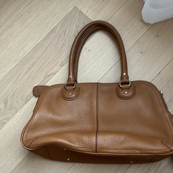 Cole Haan Leather double strap work bag. Leather tassel included - Picture 3 of 7